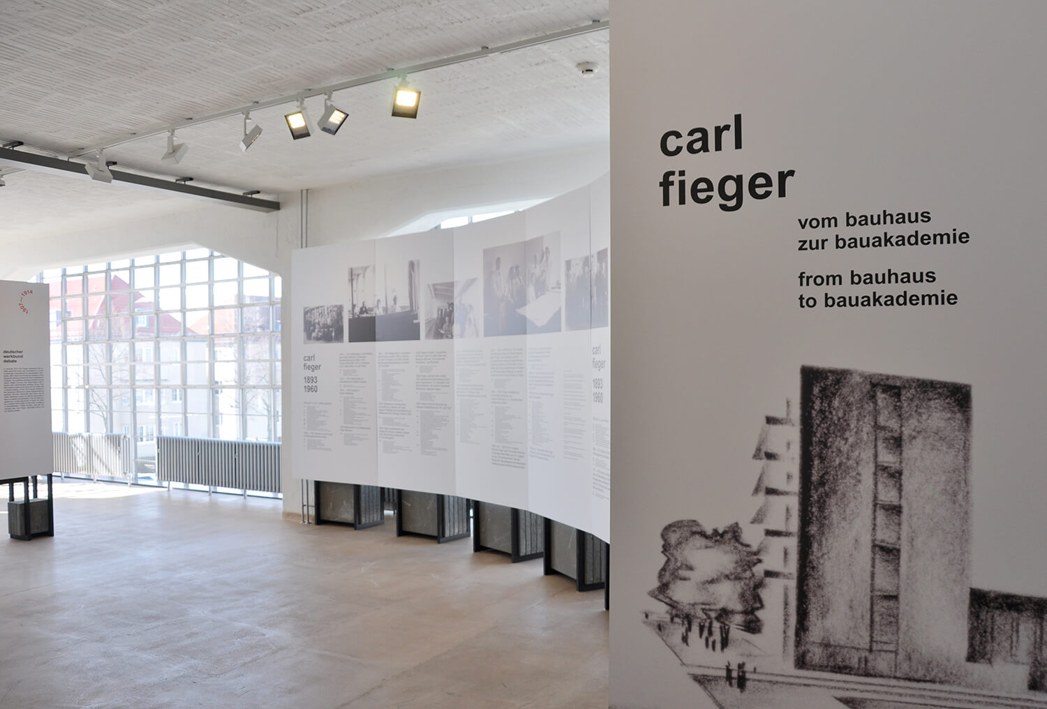 CARL FIEGER - Vom Bauhaus zur Bauakademie Sonderausstellung im Bauhaus Dessau